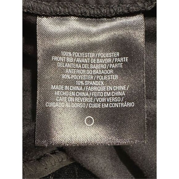 T Tahari Women's Black Lala Velvet Gold Studded Embellished Top Size Small - Picture 8 of 9